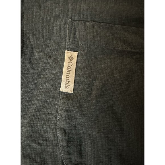 Columbia "The Perfect Martini" 100% Silk Short Sleeve Button Down Shirt Size XL - Picture 5 of 16